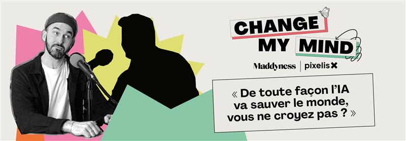 Pixelis à la Maddykeynote 2025 pour débattre sur l'utilisation de l'IA
